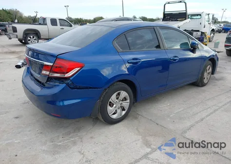 2014 Honda Civic Lx from USA, damaged, VIN 19XFB2F53EE012502